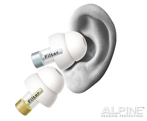 Alpine MusicSafe Classic špunty do uší pro muzikanty earplugs